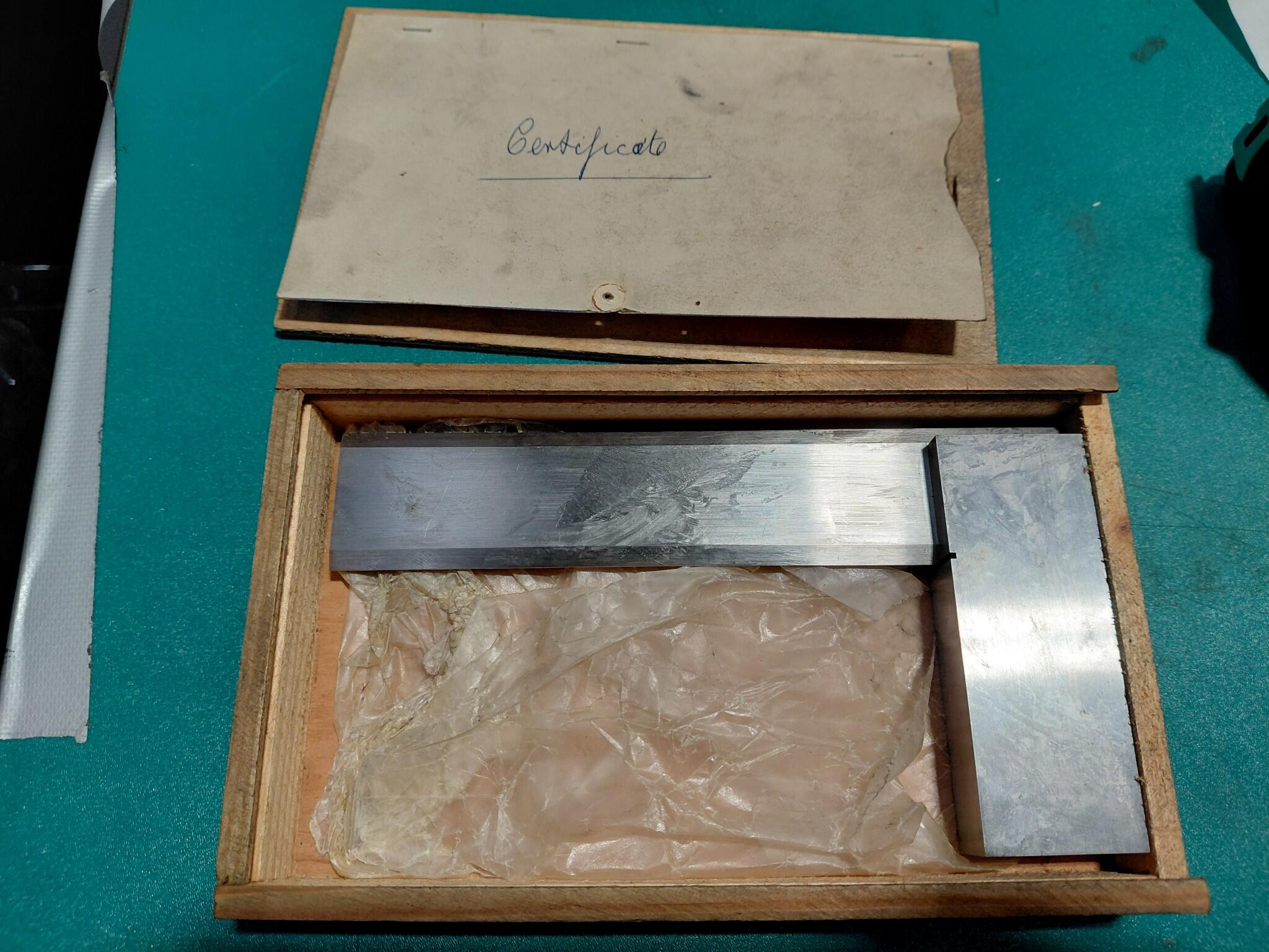 Moore and Wright 6 inch hardened steel try square Type 401