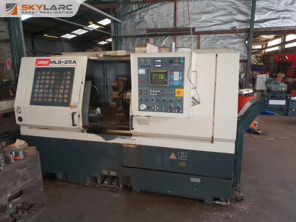 Yang MLS-25A Twin Spindle CNC Lathe