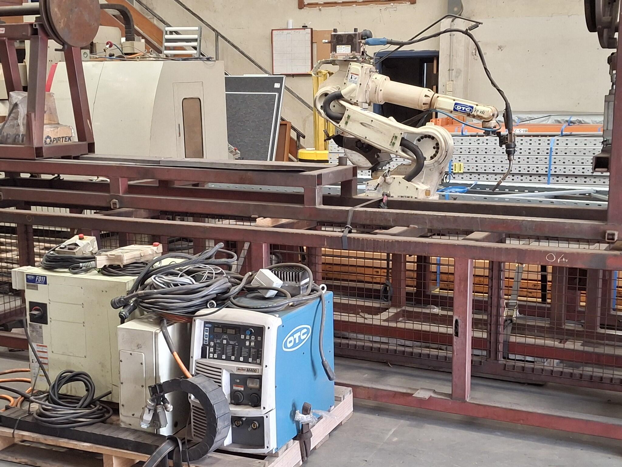 2017 OTC FD-V6L Welding Robot with WB-M400 Power Source