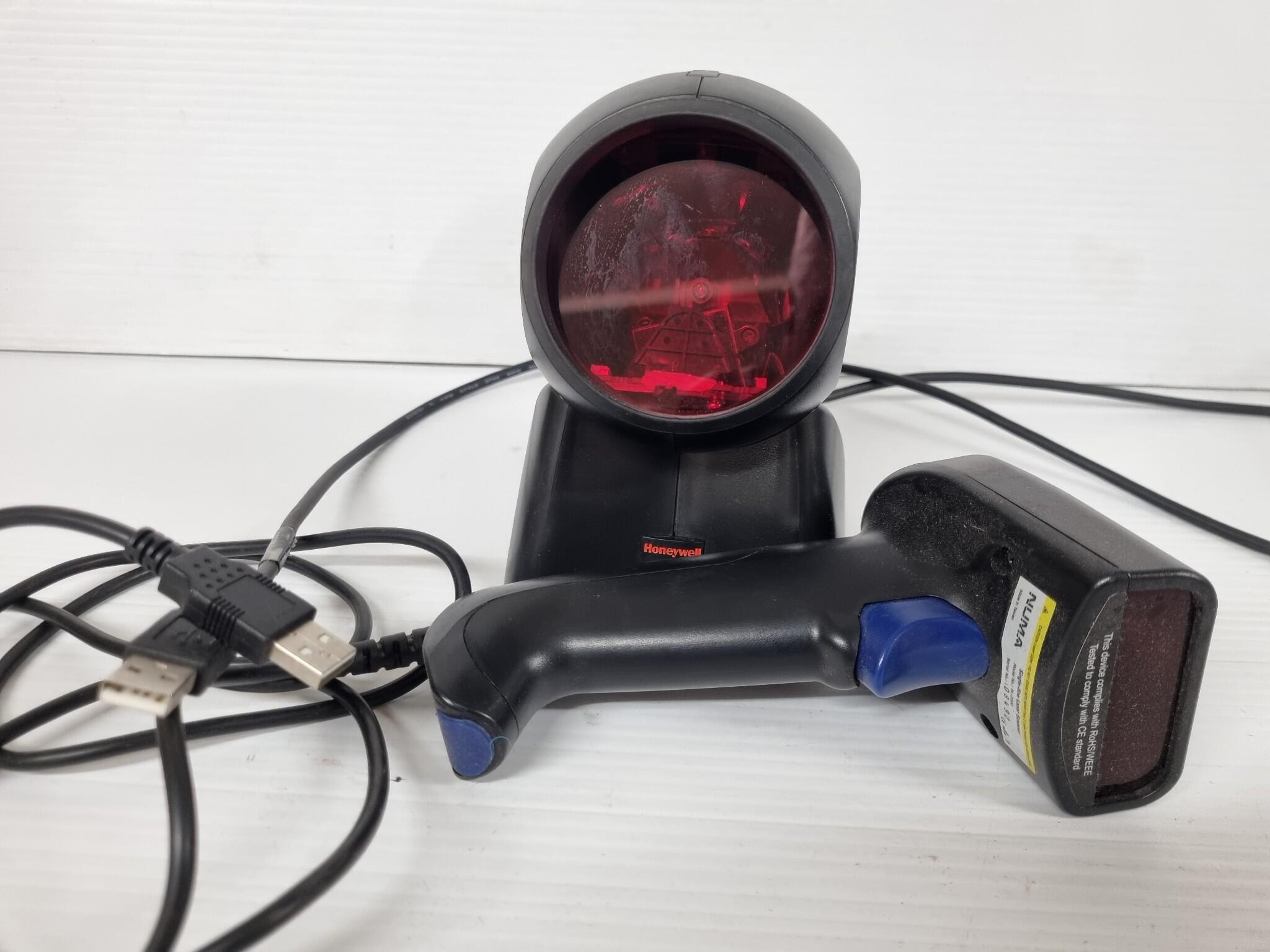 2x Barcode Scanners by Honeywell & Numa