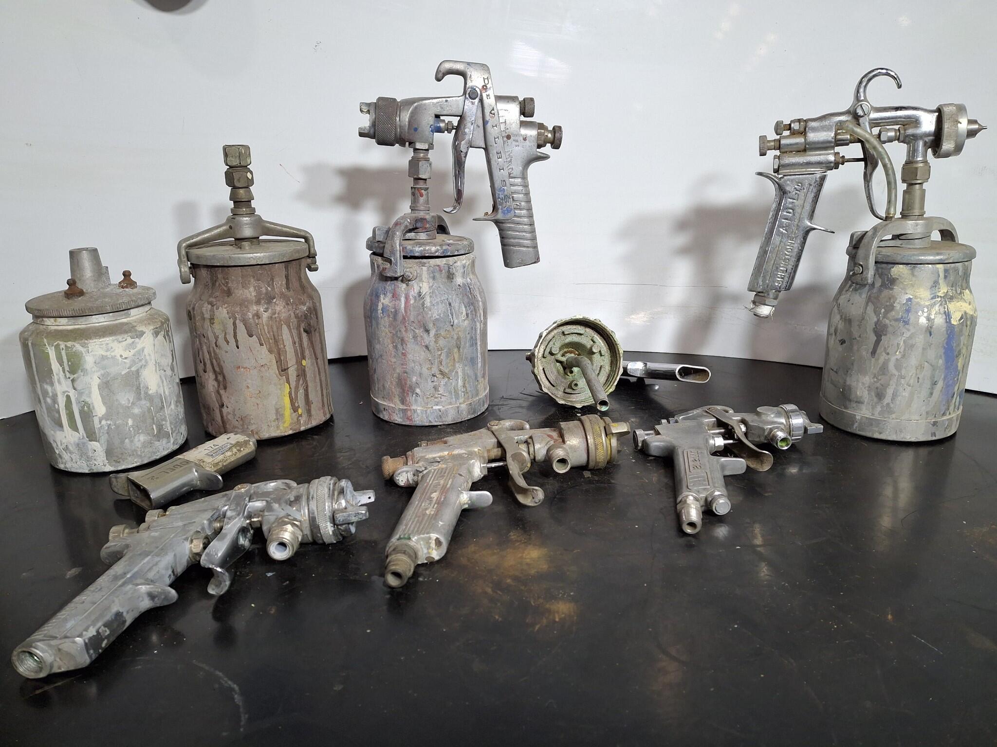 Assorted Spraygun Parts