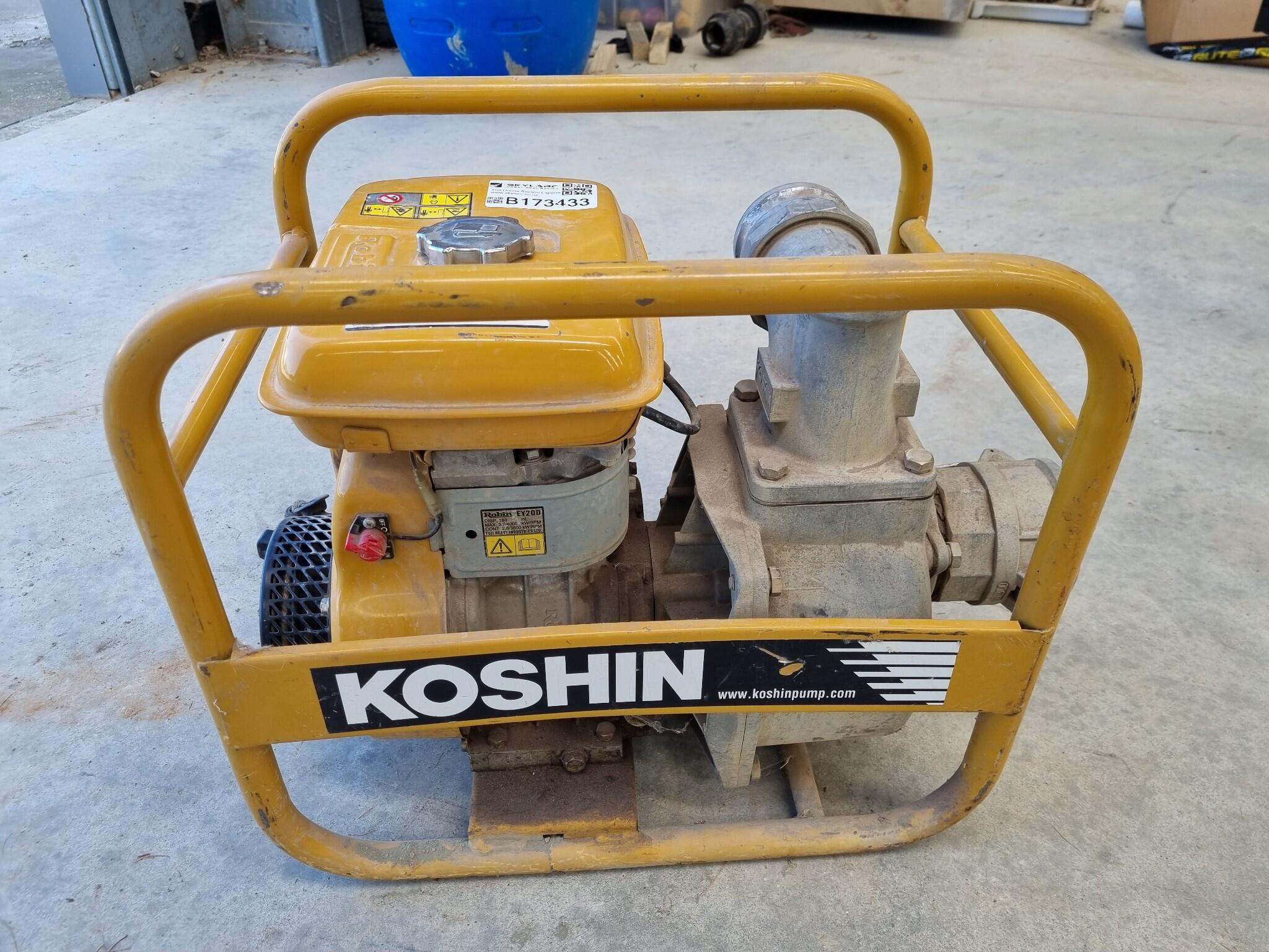 Koshin Hidels Petrol Water Pump, Faulty