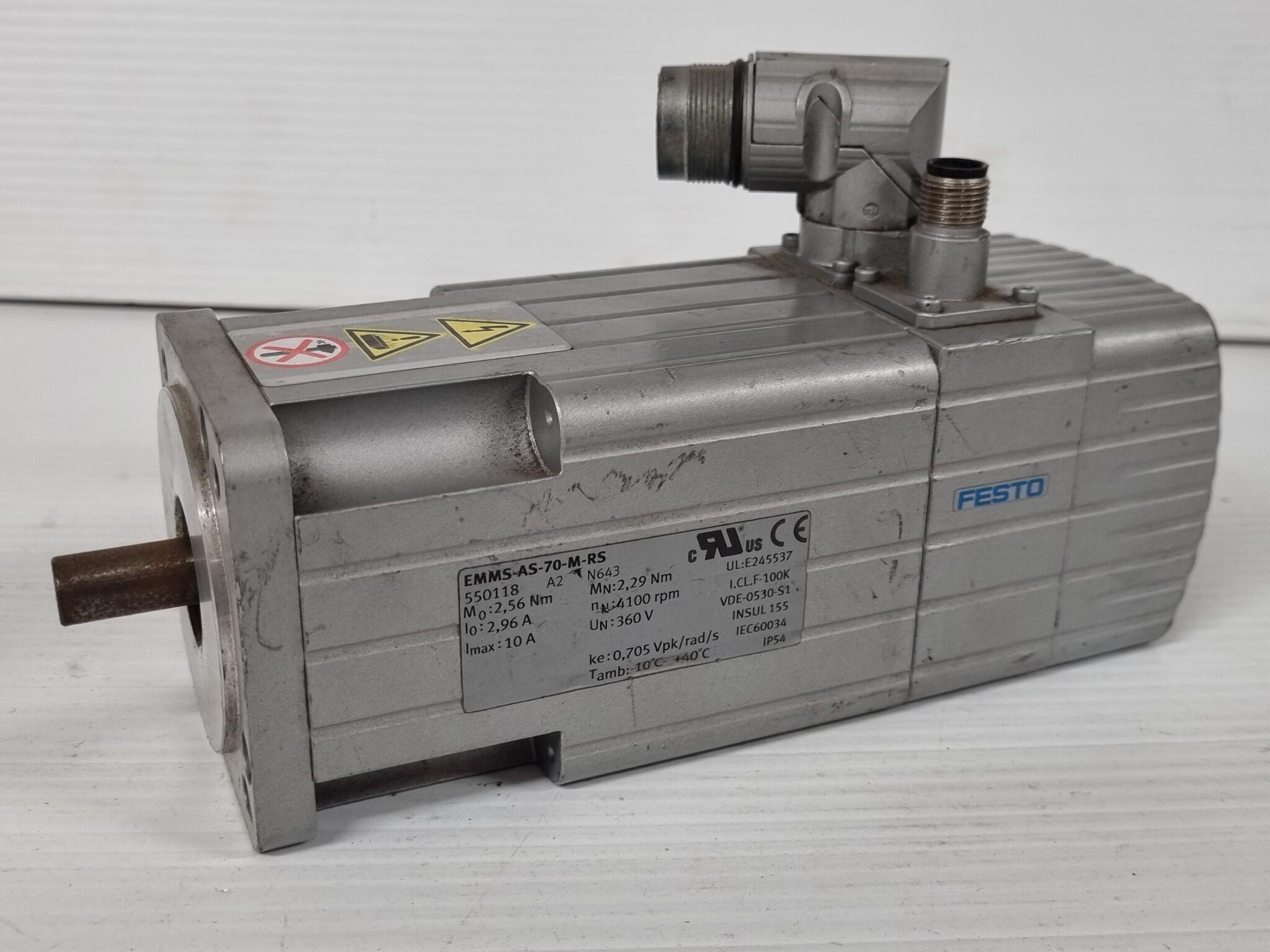 Festo EMMS-AS-70-M-RS servo motor