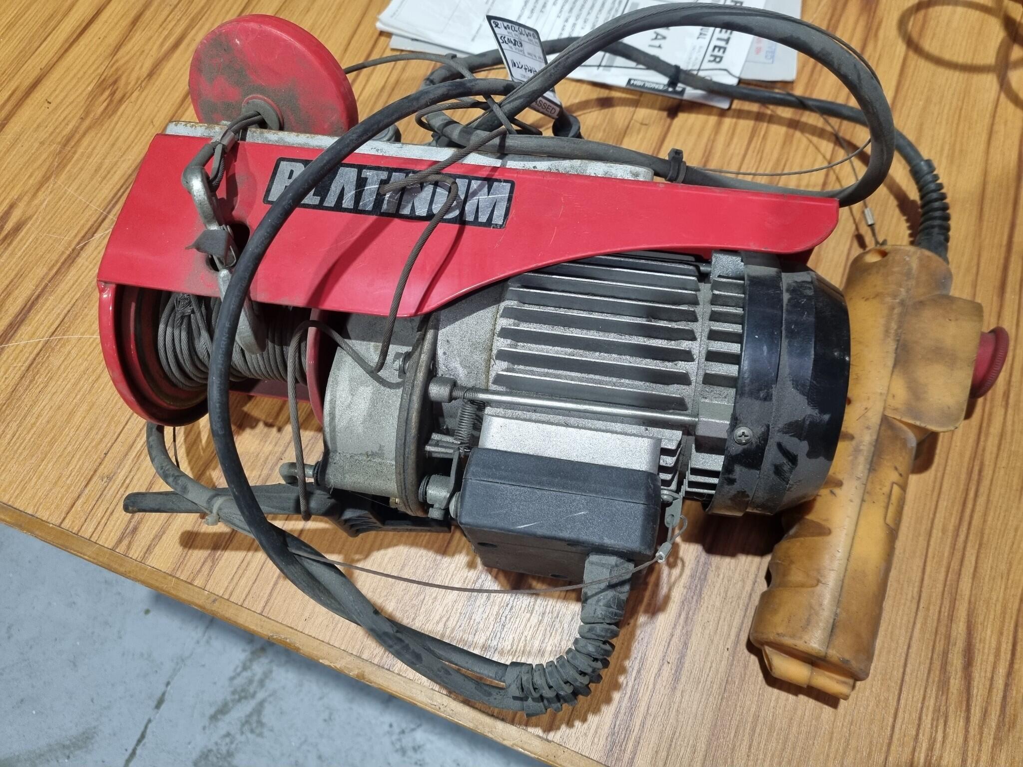 Platinum Electric Cable Hoist PA300D
