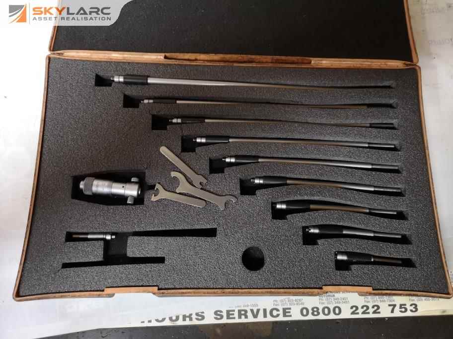 Mitutoyo Precision Depth Micrometer Set