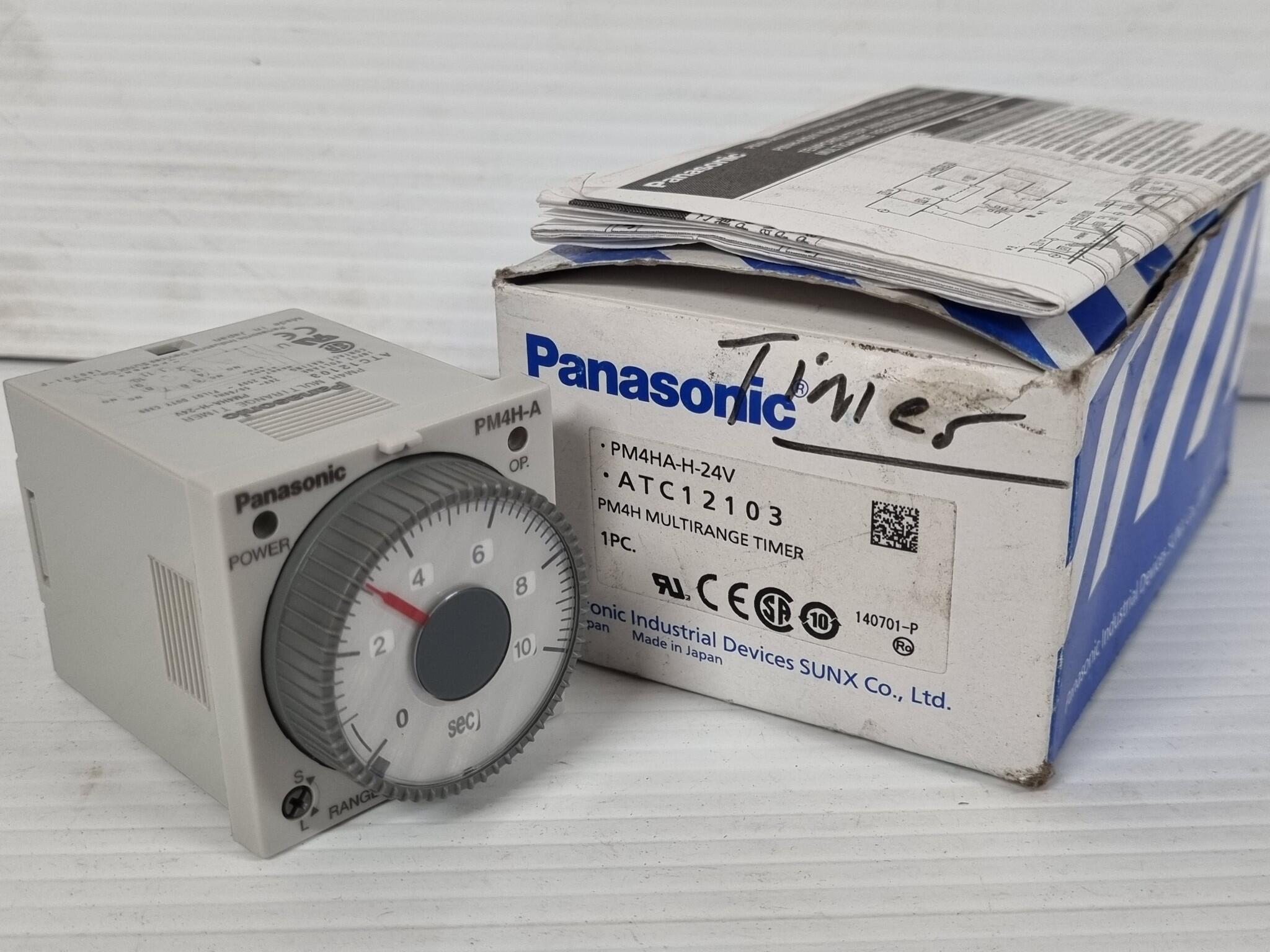 Panasonic PM4H Multi-Range Timer, New