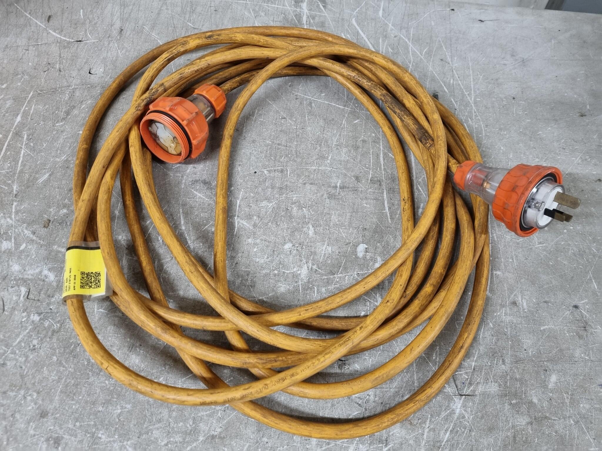 10-Metre 15A 250V Single Phase Power Lead Cable