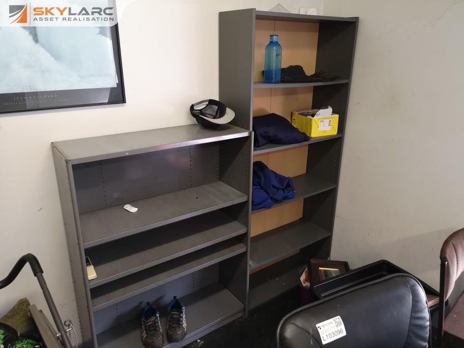 Steel & MDF Shelving Units for Workshop or Office