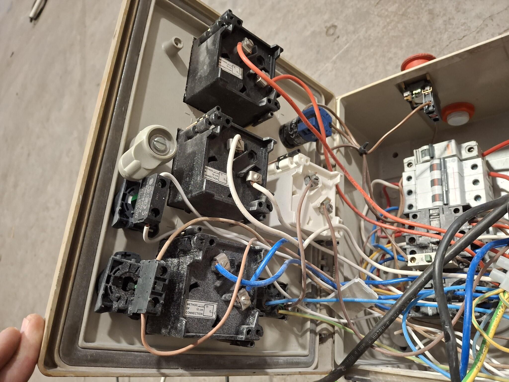 Electrical Cabinet and Contents