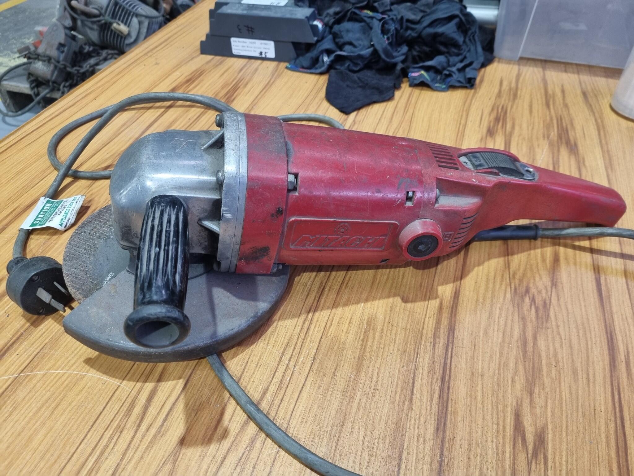 Vintage Mitachi 180mm Disk Grinder MG-180AD
