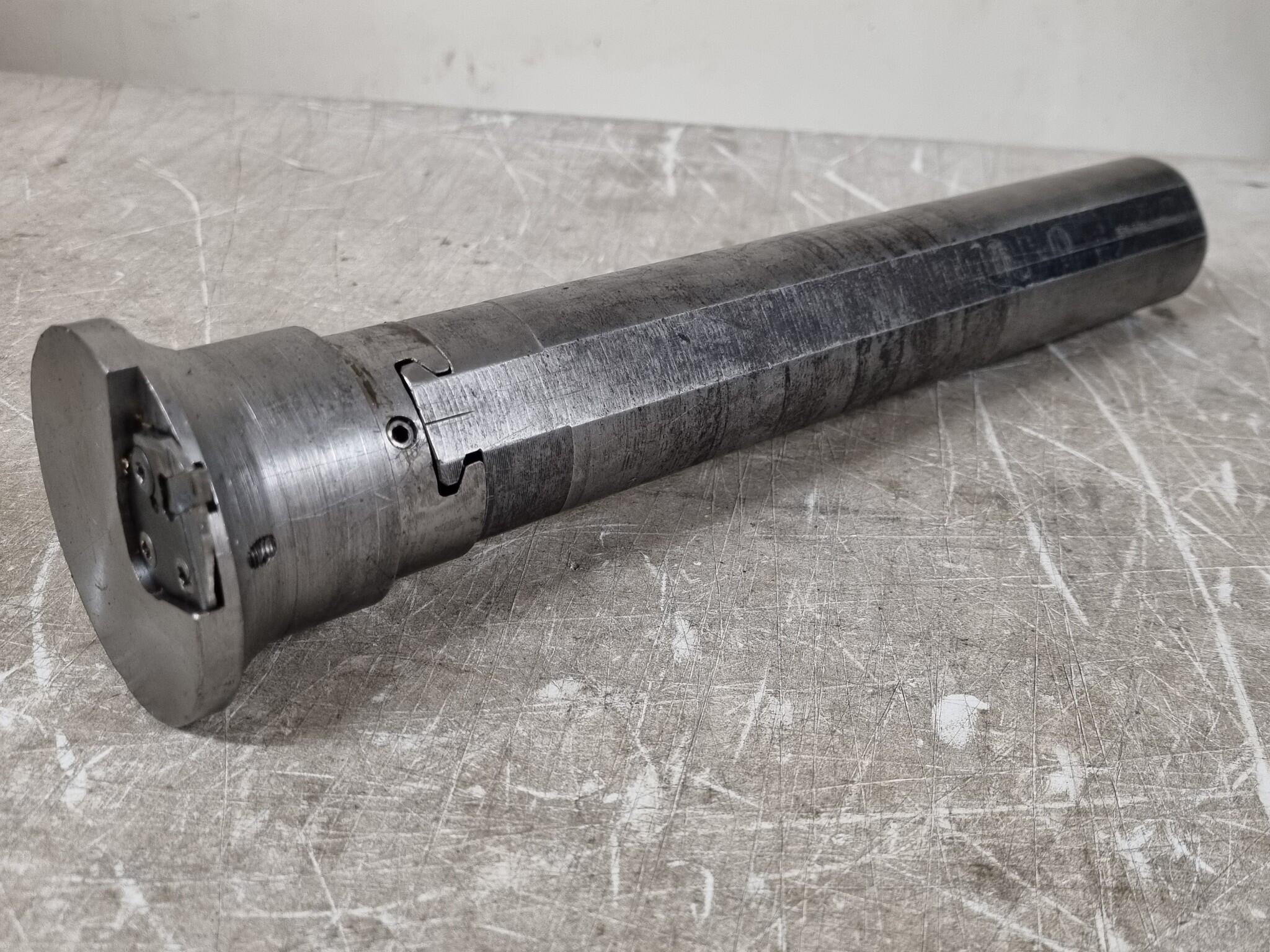 Large Lathe Boring Bar w/ Removable Indexable Cutting Head