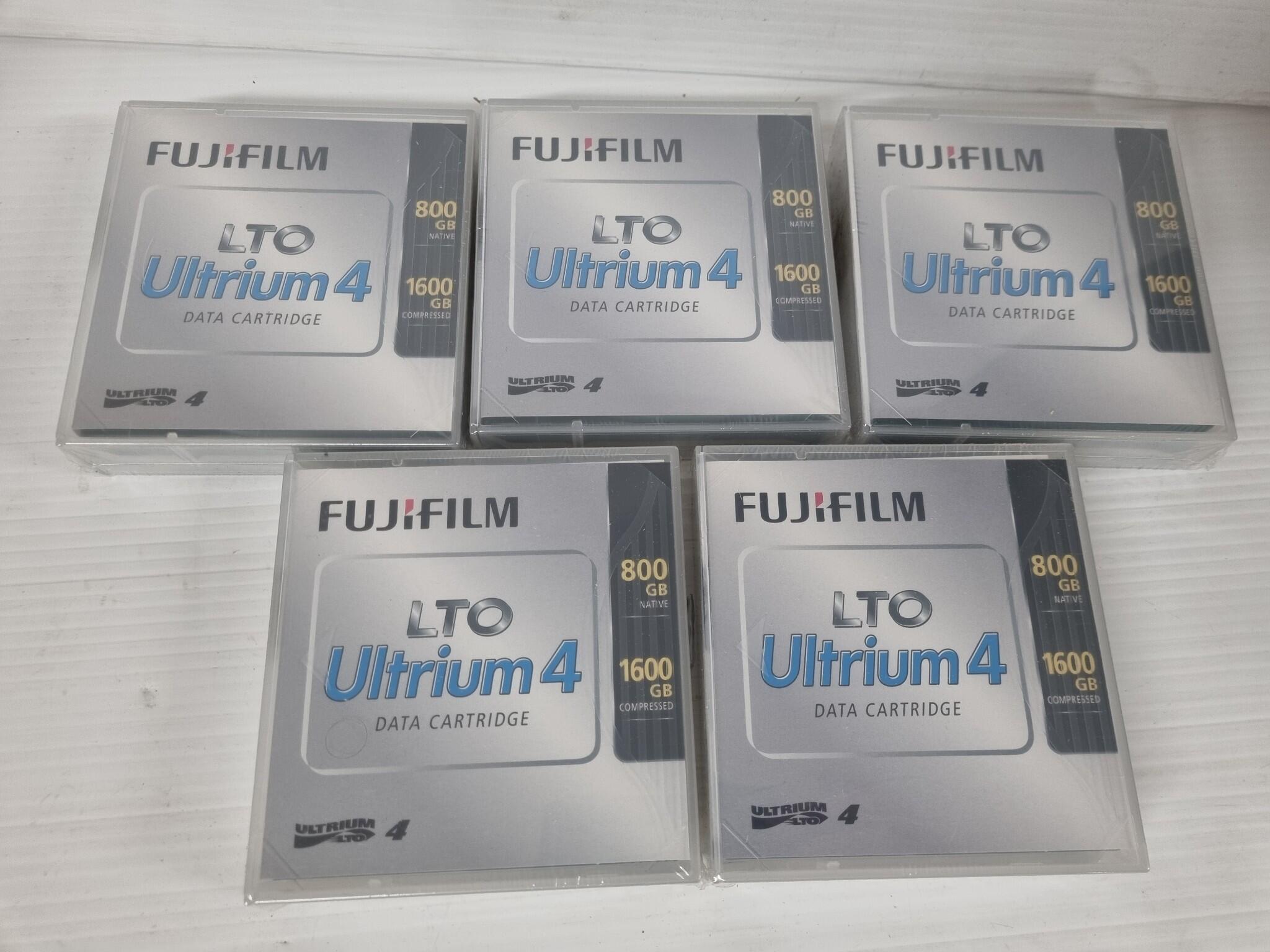 Fujifilm LTO Ultrium 4th Gen 800Gb Data Cartidges, 5x Units, New