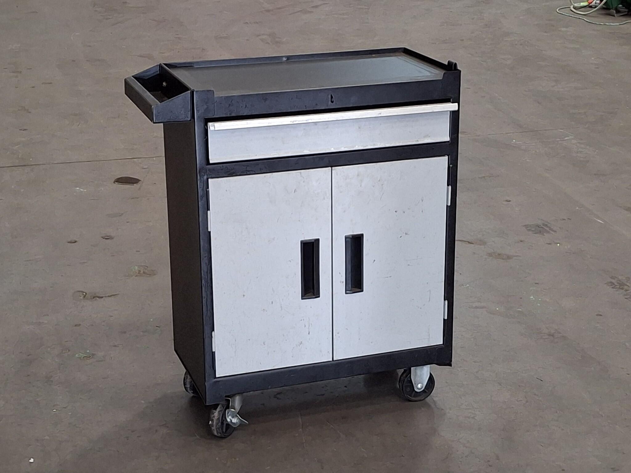 Metal workshop trolley tool cabinet