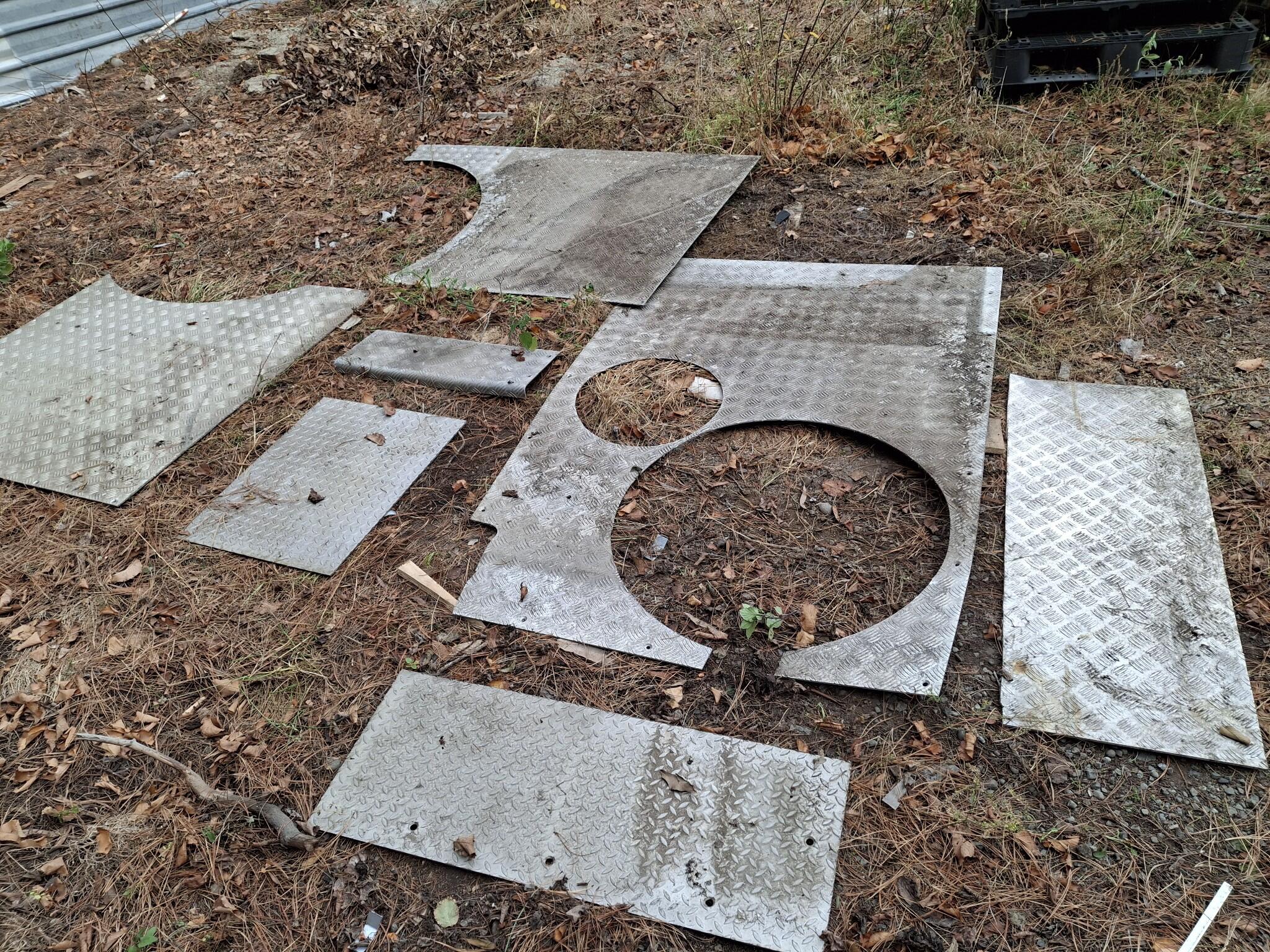 Assorted Treadplate offcuts