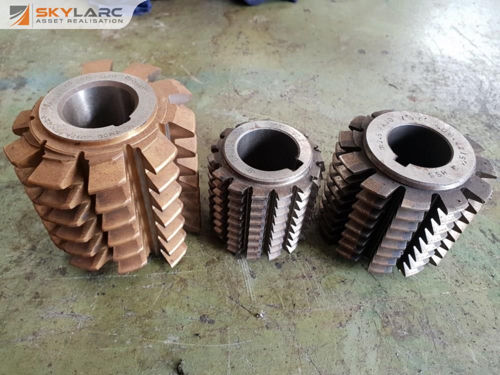 3 x Gear Hobber Cutters