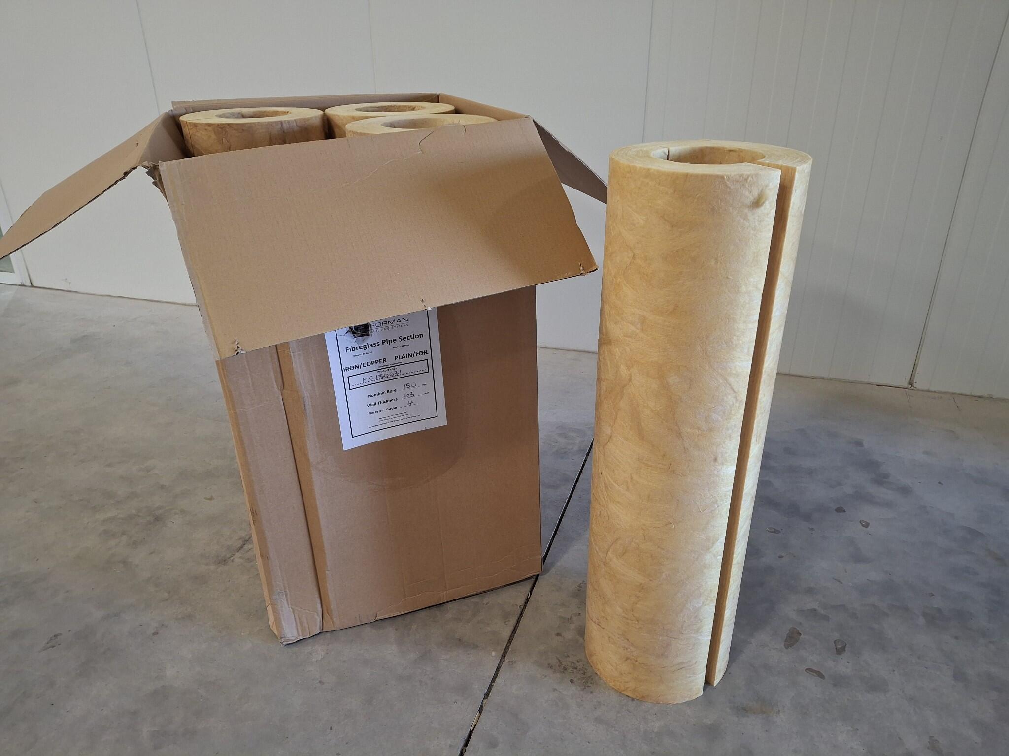 Forman Fibreglass Pipe Sections 150mm x 63mm