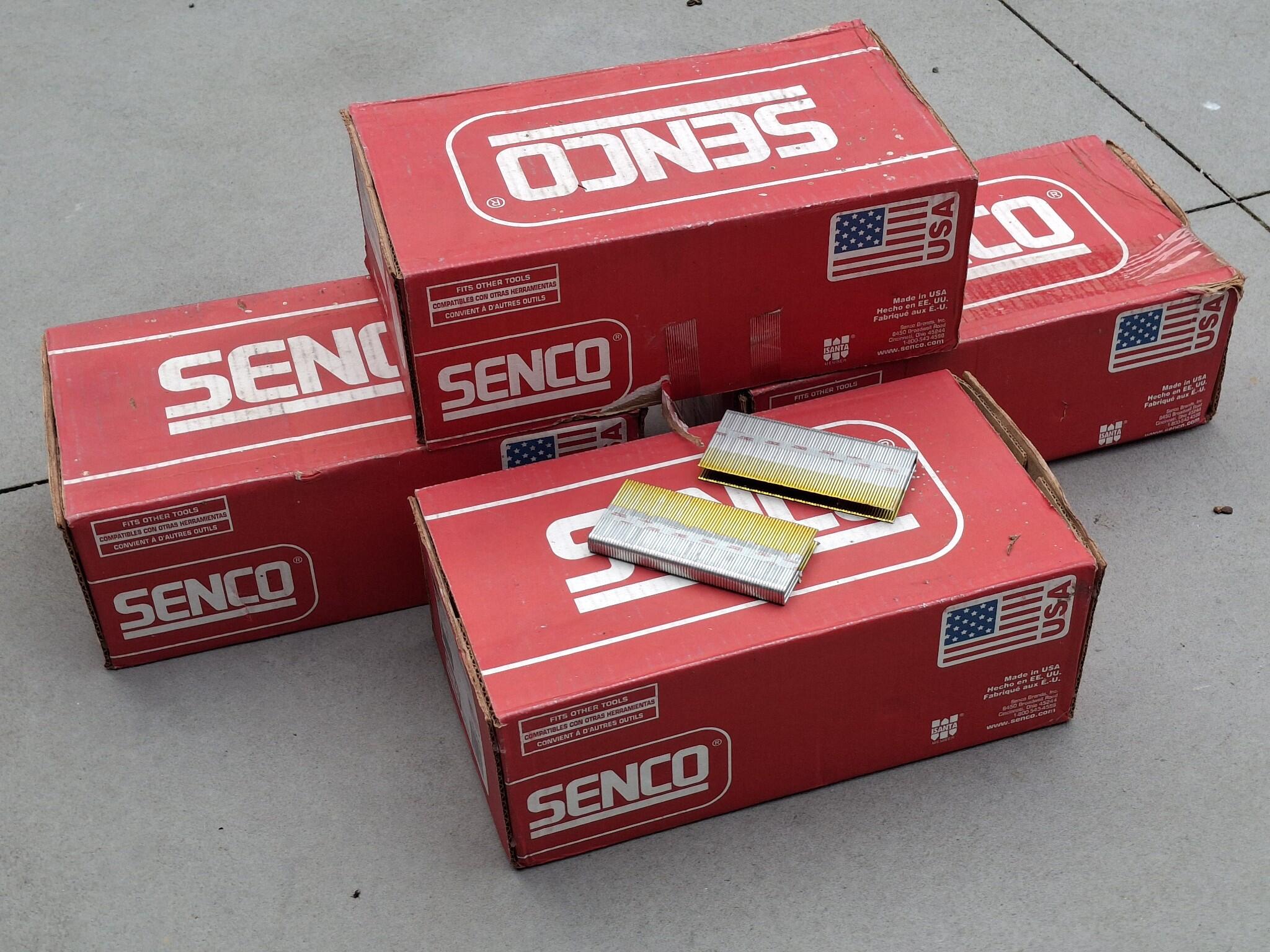 40000 Senco Heavy Duty Galvanised Wire Staples - 16ga