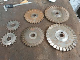 5 Milling Machine Cutters