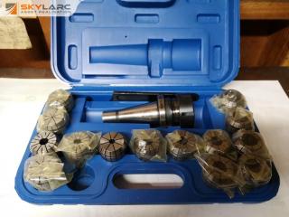 14-Piece BT40 MT40 Holder & Collet Set