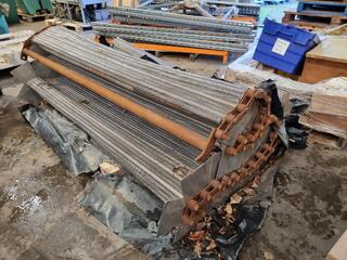 Large Industrial Conveyor Roller Assembly