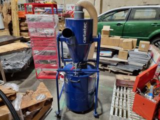 Carbatec In-Line Cyclone Separator w/ Mobile Stand