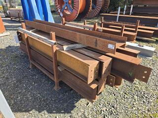 Assorted 250mm UB I Beams Lot