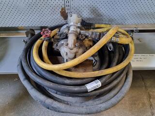 Air Diaphram Chemical Pump w/ Hoses