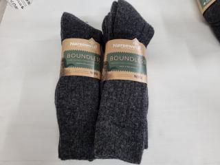 Norsewear Boundless Wool Blend Socks, 2x 3-Packs, Size X-Large