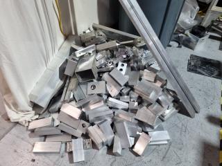 Assorted Aluminium Off-Cuts, Bars, Milled Parts