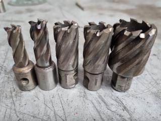 5 x Annular Cutters