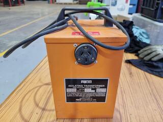 Atco Isolating Transformer, Single Phase