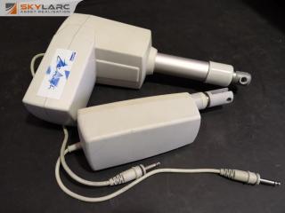 2x Electric Linear Actuators for Medical Devices or Mobility Aids