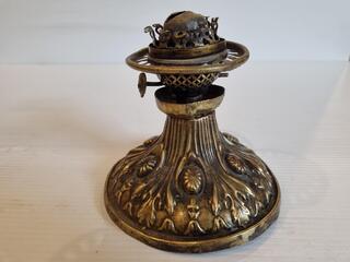 Antique Brass Oil Lamp Base by Hinks & Son