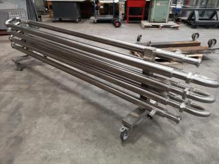 3400mm Stainless Steel Industrial Heat Exchanger Unit