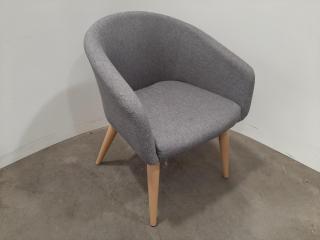 Modern Grey Lounge Chair