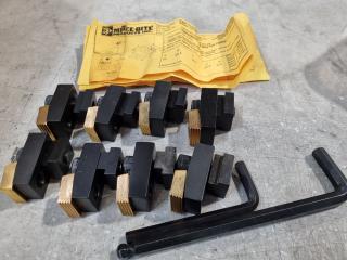 8x Milling T-Slot Toe Clamps by Mitee-Bite