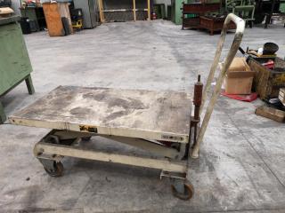 Mobile Workshop Trolley w/ Self Height Adjusting Platform