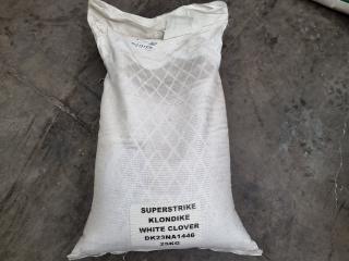 25kg Superstrike Klondike White Clover Seed 