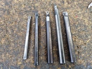 5 x Lathe Turning Tools 