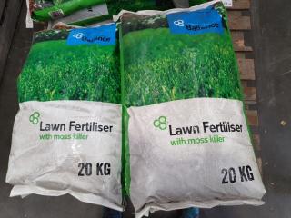 5 20kg Bags of Ballance Lawn Fertiliser