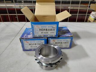 3x Adapter Sleeve H315 65mm