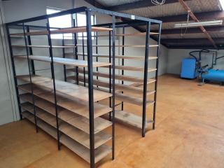 Custom Workshop Storage Shelving Assembly