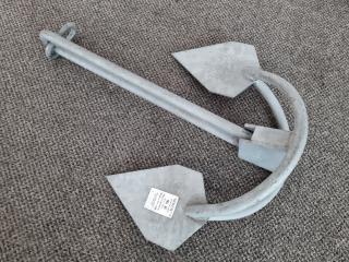 Kewene 8.5kg Galvanised Boat Anchor, New