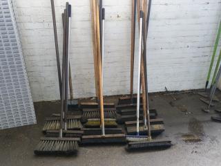 Assorted Workshop Brooms