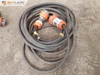 Heavy Duty Three Phase Extension Cable