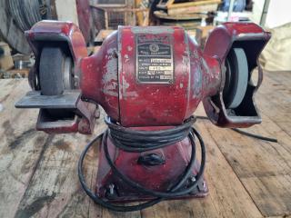 Vintage Selecta Single Phase Bench Grinder