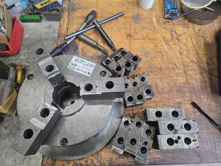 Large Chuck on Plate
