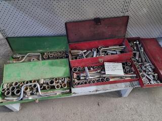 4x Vintage 1/2" Drive Socket Sets