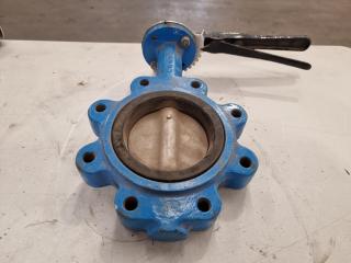 DN100 200WOG Body And CF8M Disc Center Line Butterfly Valve