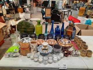 Large Assortment of Decorative Items